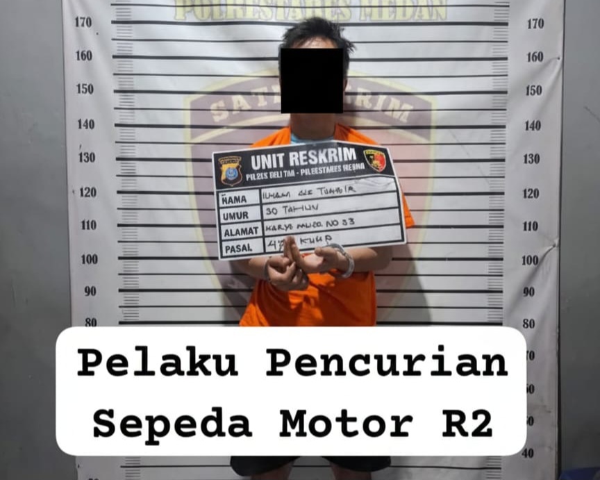 Kek Gini Baru Paten Laee..!! Pemain Patah Setang “Dipatahkan” Polsek Deli Tua..!!