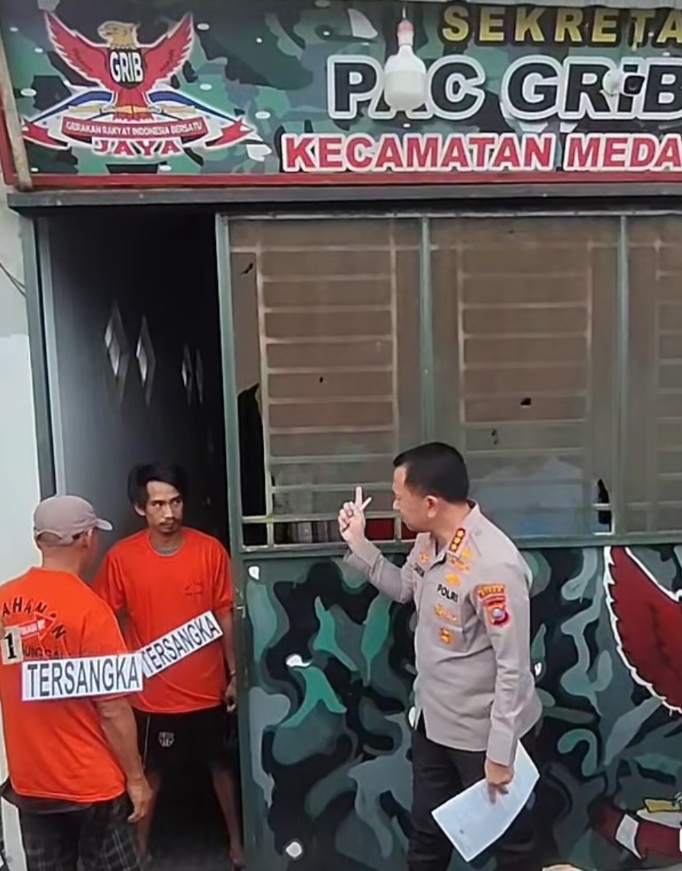 Mantap Kali Polsek Sunggal Ini Bahh..!! Kantor OKP Jadi Lapak Judi Digerebek, Empat Orang Diciduk..!!
