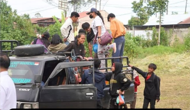 Cegah Macet..!! Pekerja “Aron” Laudah Dipindahkan Pemkab Karo ke Lapangan RPH..!!