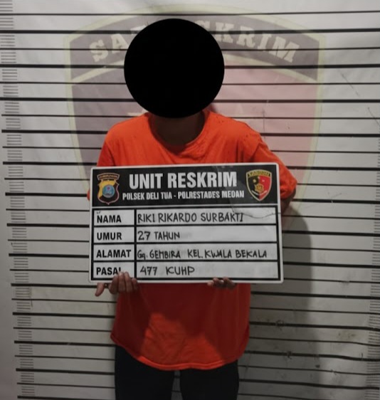 Paten Kali Polsek Deli Tua Ini Bahh..!! Pencuri Sepeda Motor Ditangkap, Dua Kasus Terungkap..!!