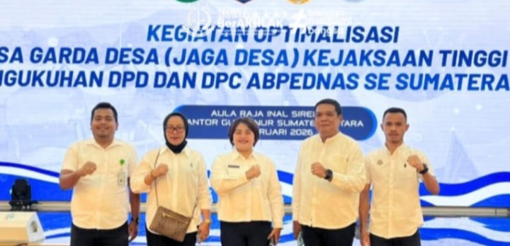 Sosialisasi di Kantor Gubernur Sumut..!!  Kajari Karo Komit Dukung Program Jaga Desa Cegah Korupsi..!!