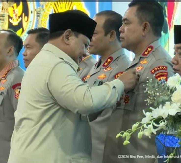 Selamat Jenderall..!! Kapolda Sumut Irjen Whisnu Dianugerahi Penghargaan oleh Presiden Prabowo..!!