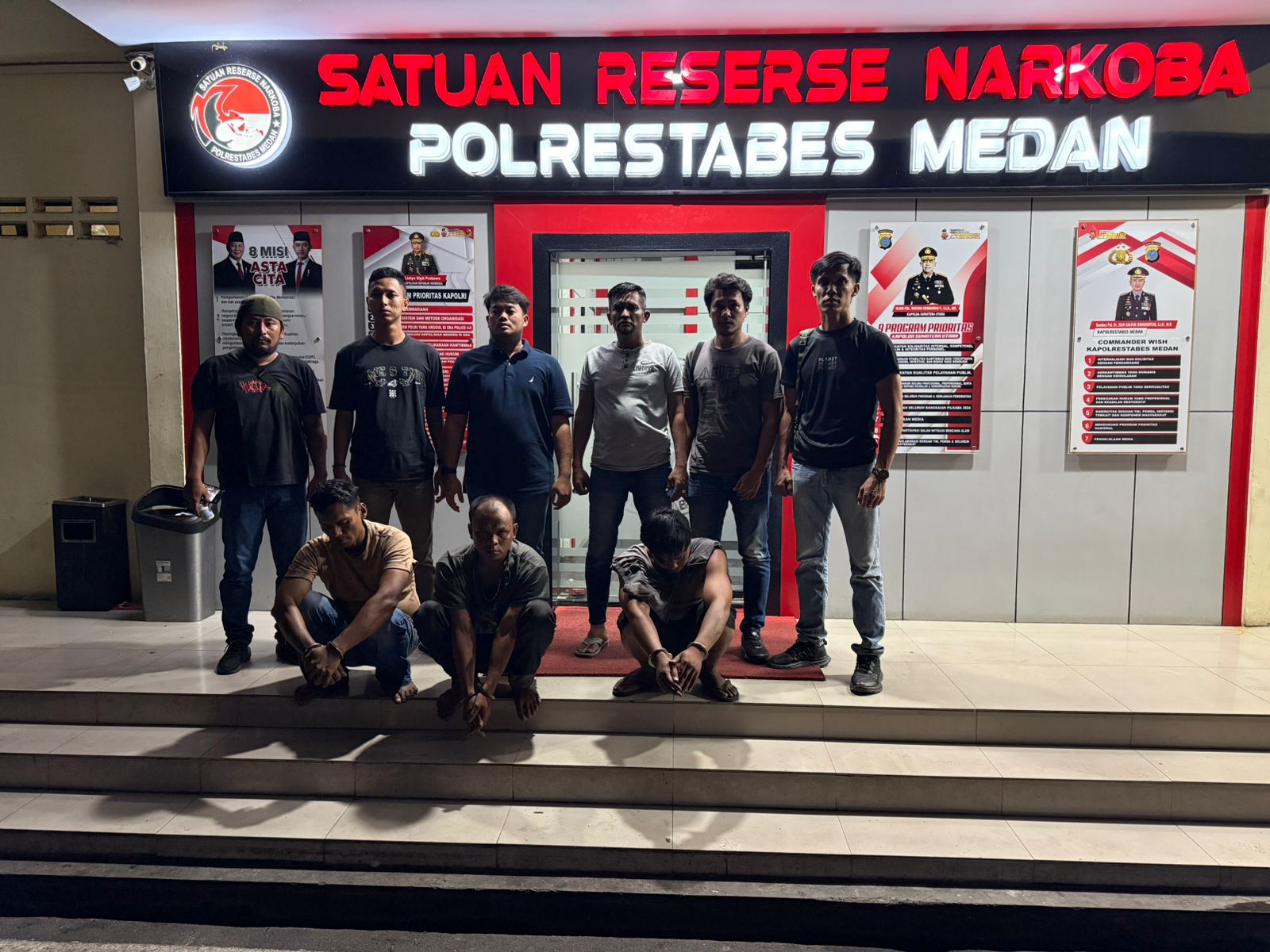 Mantap Pak TNI..!! Kodim 0204 DS Kembali “Gempur” Barak Narkoba di Sembahe, Tiga Orang “Lengket”..!!