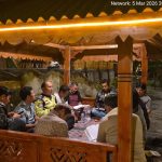 Pererat Hubungan..!! Personil Binmas Polres Tanah Karo Ikuti Ibadah Lapangan Jemaat GBKP Ketaren..!!