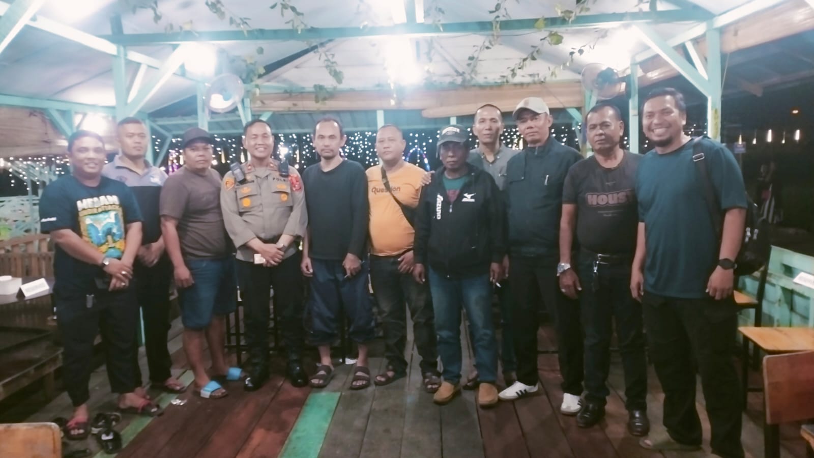 Perkuat Kolaborasi..!! Kapolsek Deli Tua Gelar Buka Puasa Bersama Wartawan..!!