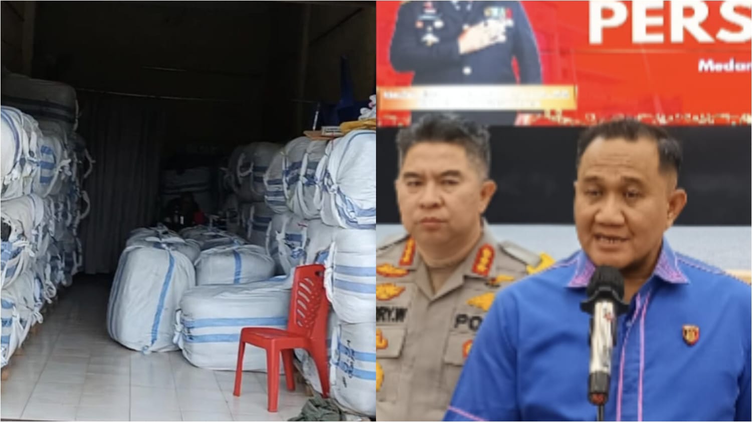 Pakaian Bekas Impor “Menggunung” di Simalingkar: Dilarang Menkeu Purbaya, “Dibiarkan” Polda Sumatera Utara..!!