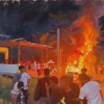 Ngerii..!! Percuma Ada Polisi Bandar Narkoba Makin Menjadi, Warga Ngamuk Bakar Isi Rumah Terduga Bandar Narkoba..!!