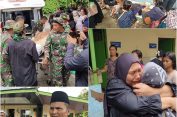 “Pamaannn”…!! Keponakan Korban Longsor Sembahe Pingsan Sambut Jenazah di Masjid Al-Qomar..!!