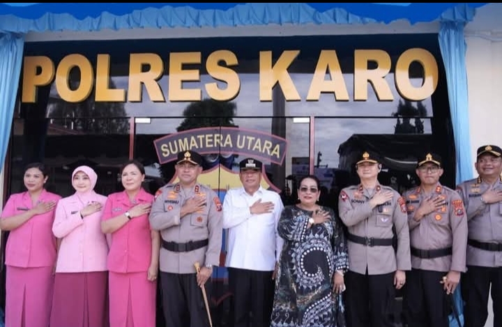 Pengumuman..!! Kelen Catat Yaa…Polres Tanah Karo Berganti Nama..!!