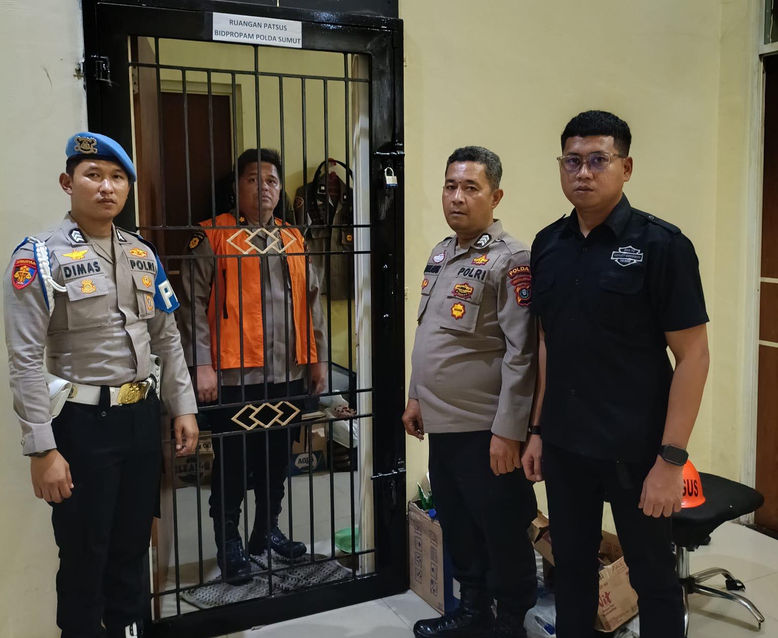 Mantap Pak Kapolda..!! Perwira Polisi Viral Pakai Vape Terduga Narkoba dan Asusila Dikerangkeng Polda Sumut..!!