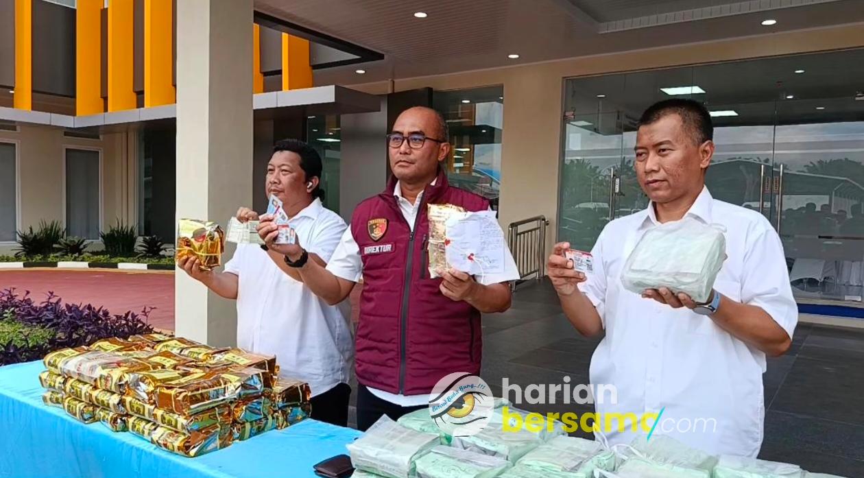 Kek Gini Baru Paten Broo..!! Ditres Narkoba Poldasu Amankan 113 Kg Sabu Usai Adu Balap dan Lepaskan Tembakan..!!