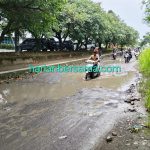Ini Dinasti Bung..!! Terduga tidak Bayar PBB, Jalan Rusak Desa Medan Estate Dibiarkan Saja..!!