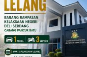 Buruann..!! Kejari Deli Serdang Lelang 1 Mobil dan 3 Sepeda Motor Pada 27 Juli 2026..!!