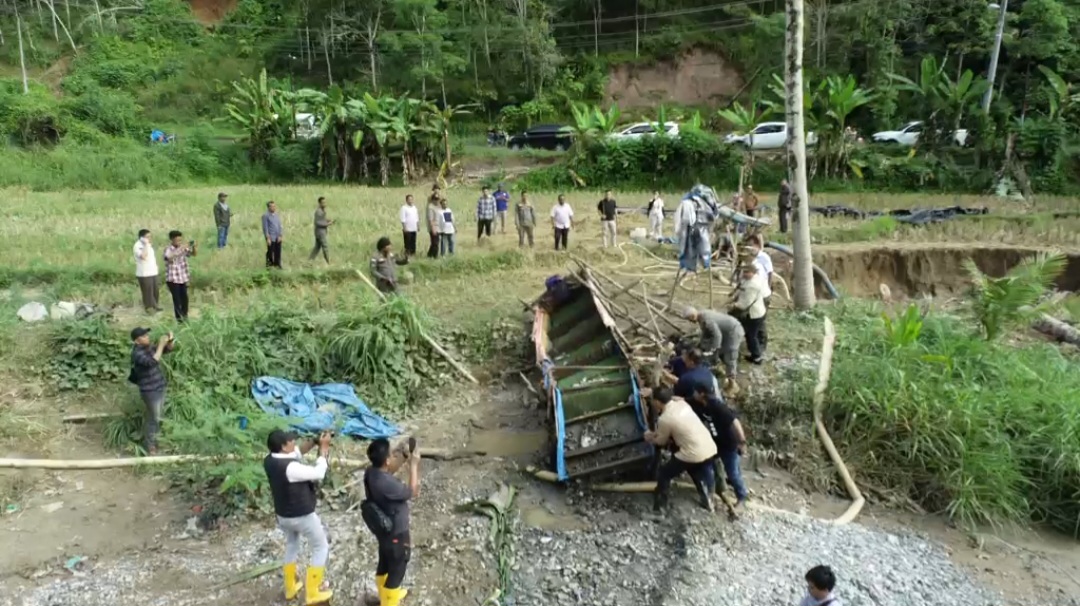 PETI Madina Ditertibkan..!! Satgas DPW Walantara Sumut Puji Kepedulian Gubsu Boby Nasution Terhadap Lingkungan..!!