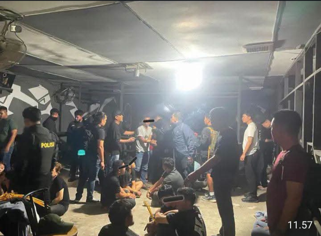 Kek Gini Terus Kan Sorr..!! Cafe Gondrong “Dipangkas” Polres Karo, Ditemukan Narkoba..!!