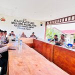 Rakor Erupsi Sinabung..!! Kapolres Tekankan Pentingnya Keselamatan Jiwa Warga dan Anggota Polri..!!