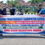 Ngerii..!! AMKAK Demo, CSR Karo Nyasar ke Medan, Rp 8 M Lebih Dana Lahan BDLUT Belum Dibayar..!!