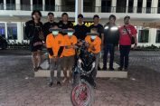 TKP Tahura..!! Harta Supir Telur Digerayangi, Trio Maling Kompak Tidur di Balik Jeruji Besi..!!