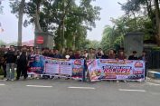 Dugaan Korupsi Jilbab Rp525 Juta..!! AMARA Demo Desak Aparat Hukum “Seret” Istri Bupati Deli Serdang ke Pengadilan..!!