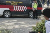 Keliling dari Sekolah ke Sekolah..!! Sat Binmas Polres Karo Imbau Pelajar Jangan Bolos dan Nakal..!!