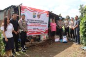 Selamat Yaa..!! Sambut Hari Jadi ke 24 Propam Polri, Sipropam Polres Karo Salurkan Bansos Kepada Buruh Tani..!!