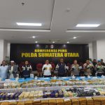 Dirresnarkoba Ni Boss…”Bukan Kaleng-kaleng”..!! Polda Sumut Bongkar Tiga Kasus Narkoba, 244 Kg Sabu Disita, 9 Pelaku Ditangkap..!!