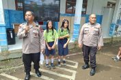 Terima Siswa Baru..!! Kapolsek Tigapanah “Kampanyekan” SMA Kemala Taruna Bhayangkara..!!